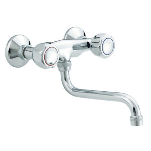 Miscelatore a parete Idral 0159/86 con canna girevole