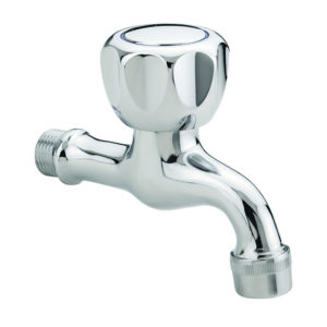 Rubinetto a parete cromato Idral 0160M12 con rompigetto