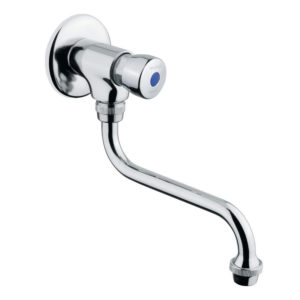 Rubinetto temporizzato Idral 08015/E con bocca girevole