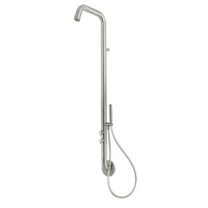 Colonna Doccia in Acciaio Inox AISI 316L con Miscelatore